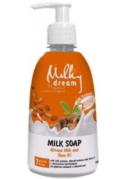  Жидкое крем-мыло Milky Dream Миндальное молочко и масло ши, 500 мл